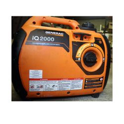 Generac IQ2000 Portable Inverter Generator Gas - Like New