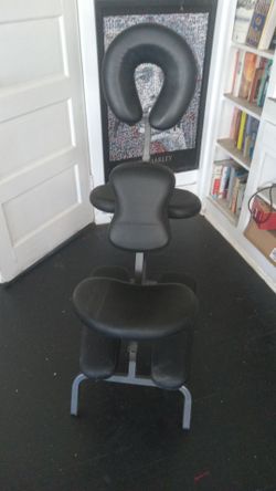 Portable massage chair