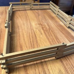 Wooden Pasture  Toy Fence 