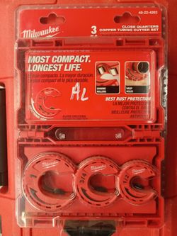 Milwaukee 3-Piece Close Quarters Copper Tubing Cutter Set
