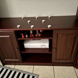 Tv Stand And Full Size Mattress Clean Still New