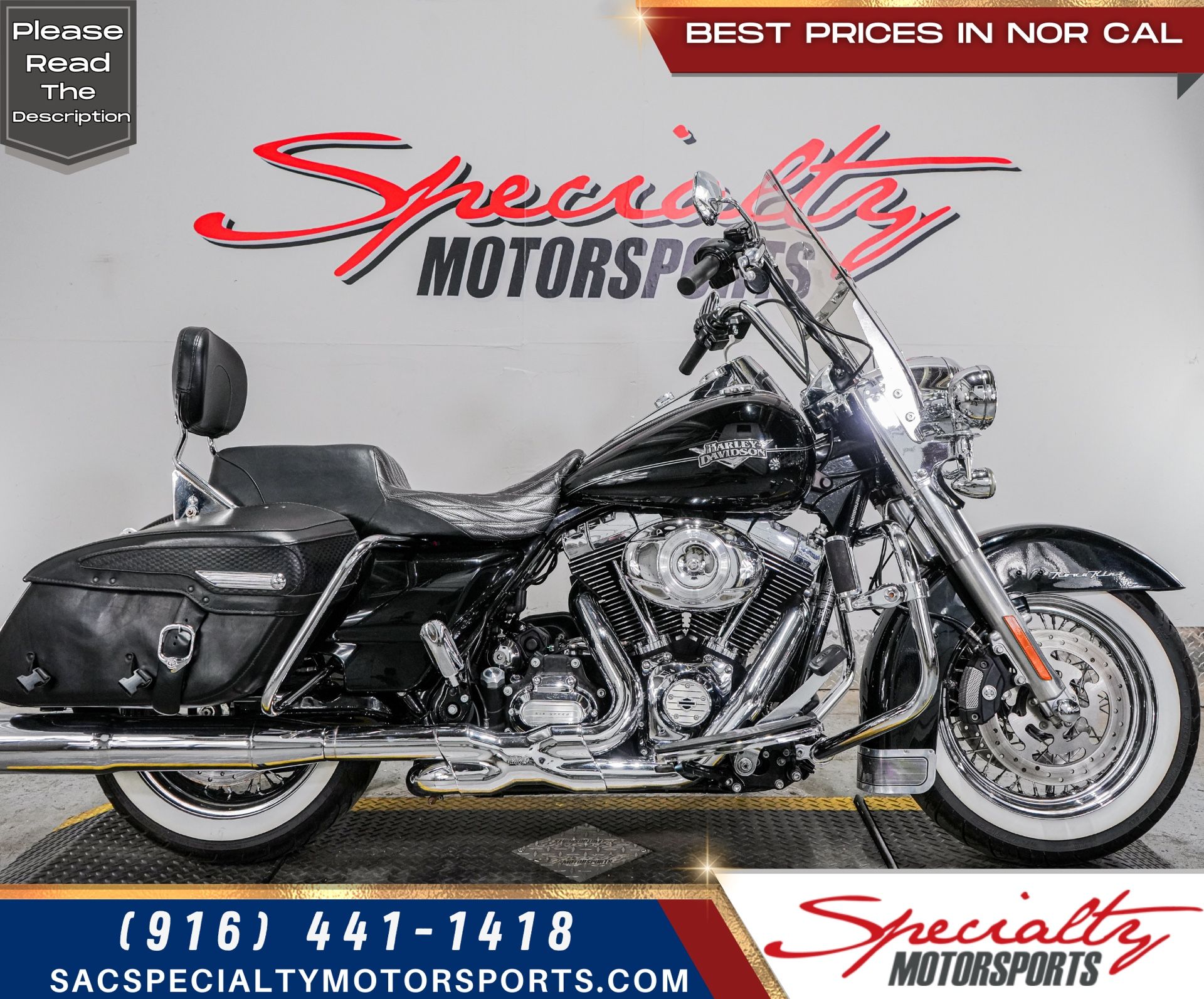 2011 HARLEY DAVIDSON ROAD KING CLASSIC