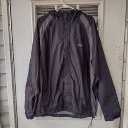COLEMAN Outdoors Jacket Men's Hoodie Full Zip Windbreaker Size XLarge. 