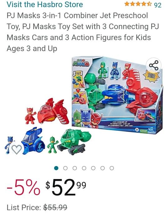 Pj Mask Combine Jet Toy for Sale in Perris, CA - OfferUp