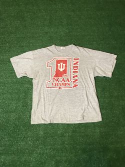 Vintage 1987 Hoosiers ncaa champs t-shirt