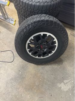 2026 Tacoma trd off road wheels with tires