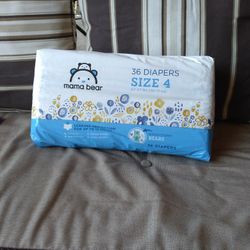 36 Diapers Size 4