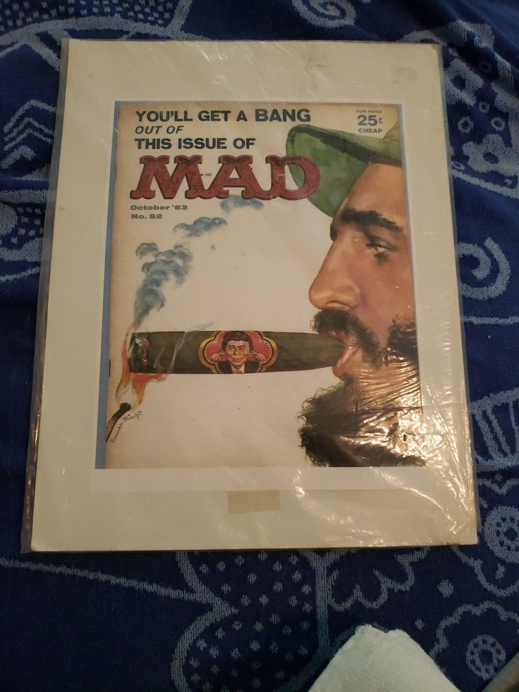 MAD Magazine #82 - October 1963 - Cover Poster 10 X 8
