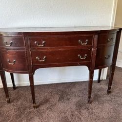 Antique Wooden Sideboard Hepplewhite-like 