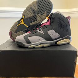 Women's sz 8.5 / kids sz 7 nike Air Jordan 6 Retro “Bordeaux”