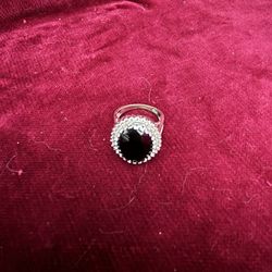 Black Onyx Sterling Silver Ring