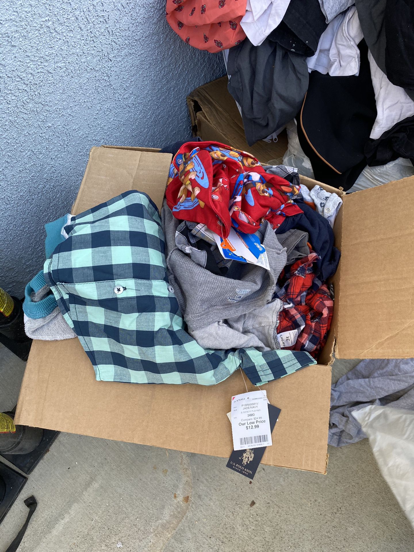 Free Boy Clothes For 1 - 2 Year Old