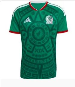 HOME OR AWAY MEXICO NATIONAL TEAM MEN'S SOCCER JERSEY  #40. CASH PLEASE!!