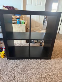 Black Ikea Kallax 4 cube