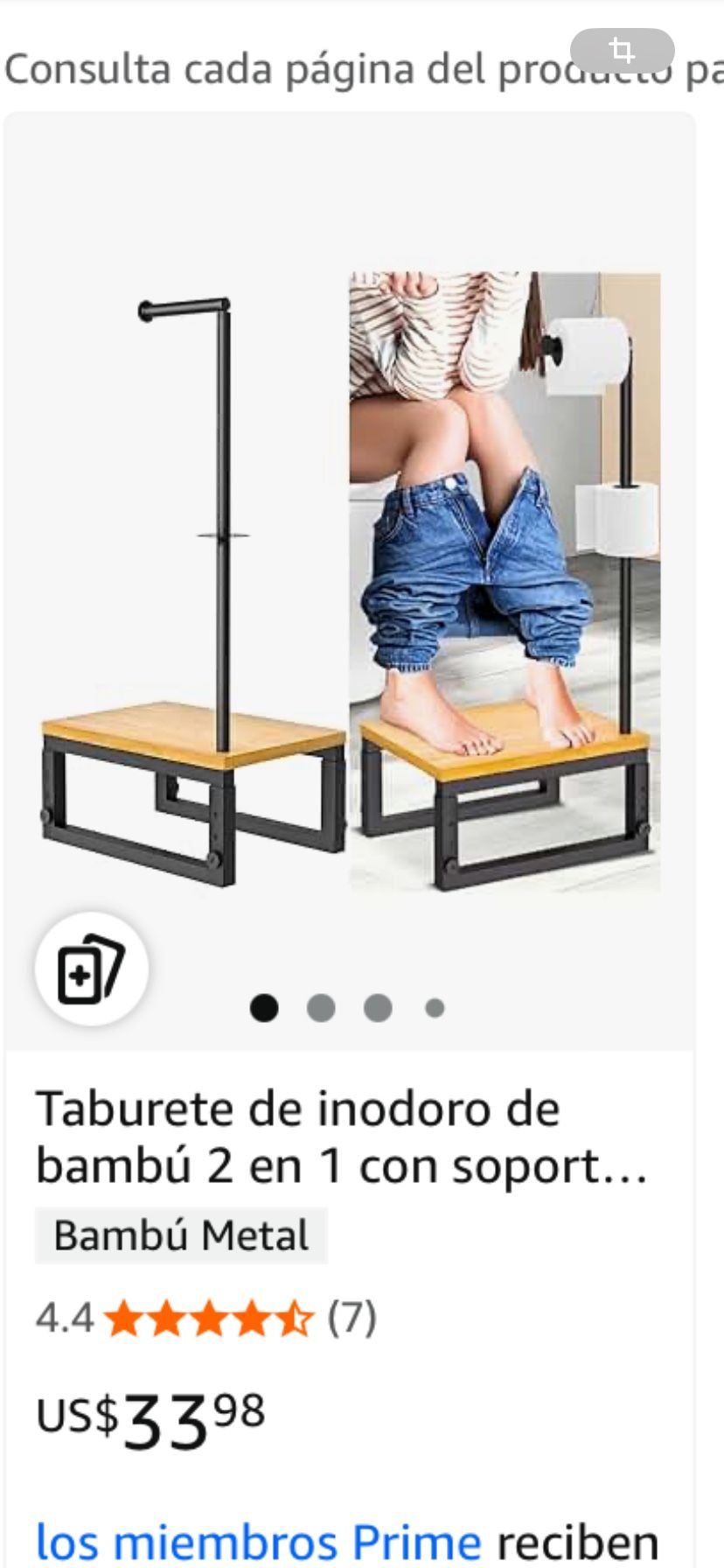 Estante Para Que Los Niños Alcancen El Baño