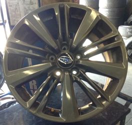 Original 17inch Subaru STI wheels