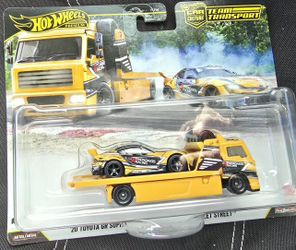 2026 Hot Wheel Premium Team Transport 2020 Toyota Supra And Hauler