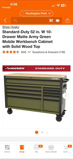 Husky work bench
