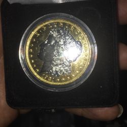 Platinum And Gold 1921 Morgan