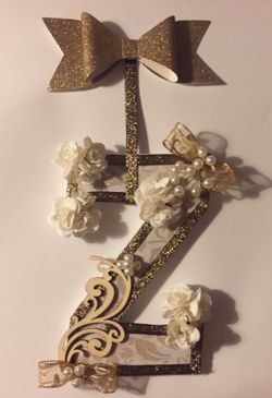Decorative wood letters for kids rooms ( custom made )
