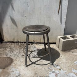 Used Outdoor Metal Stool