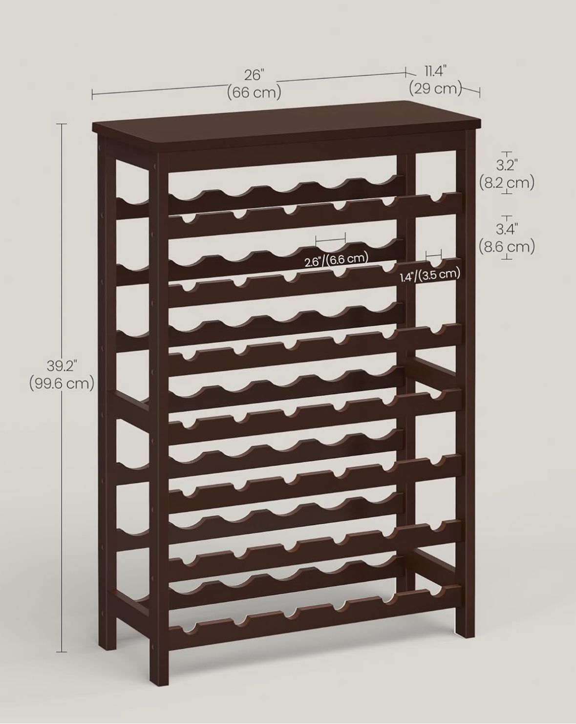 Wine Rack (42 Bottles)
