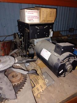 industrial garage door opener never used