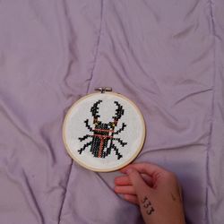 Beetle Embroidery 
