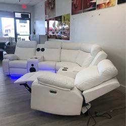 Power Sectional Sofa / Sofá Seccional Electrico 🚚[Fast-Delivery]💨