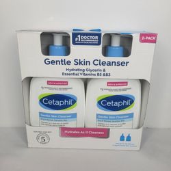 Cetaphil Gentle Skin Cleanser (2 Pack) 20 Oz Each