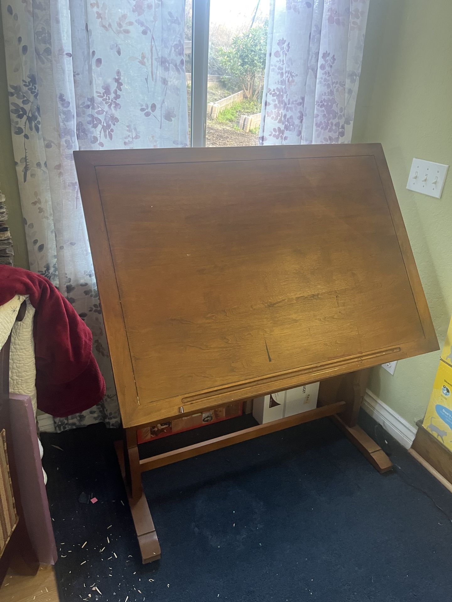 Wooden Drafting Table- OPEN TO OFFERS