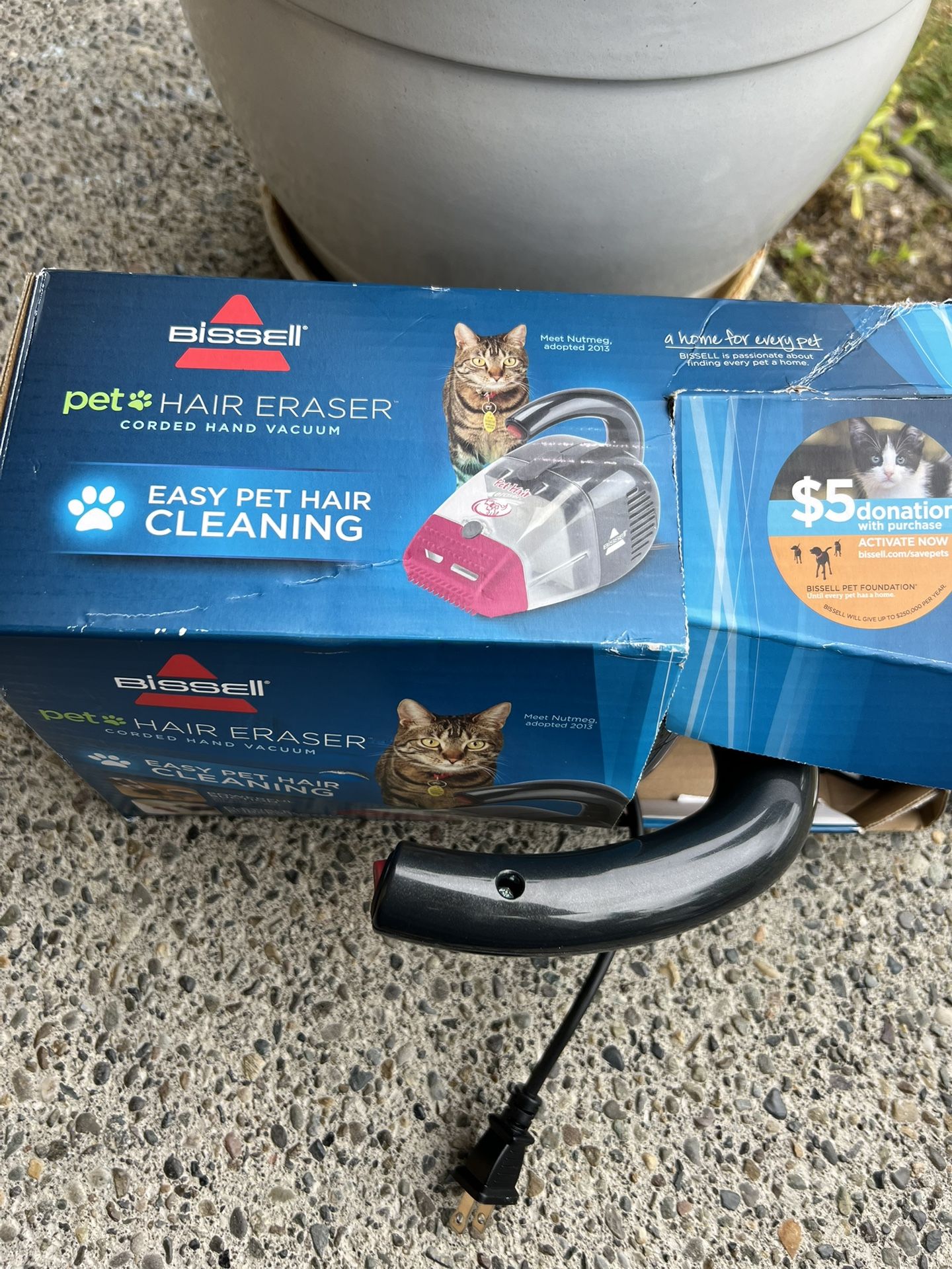 Bissell® pet * HAIR ERASER CORDED HAND VA