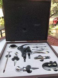 Wine Bottle Opener & Tasting Accoutrements