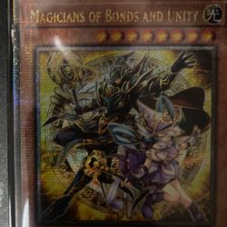 Magicians Of Bonds And Unity Yugioh  Quarter Century Rare 