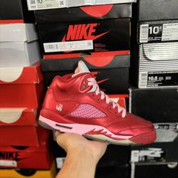 Jordan Valentines Day 5s size 6.5Y USED But Clean