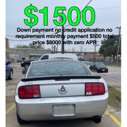 2010 Ford Mustang No Credit Application 