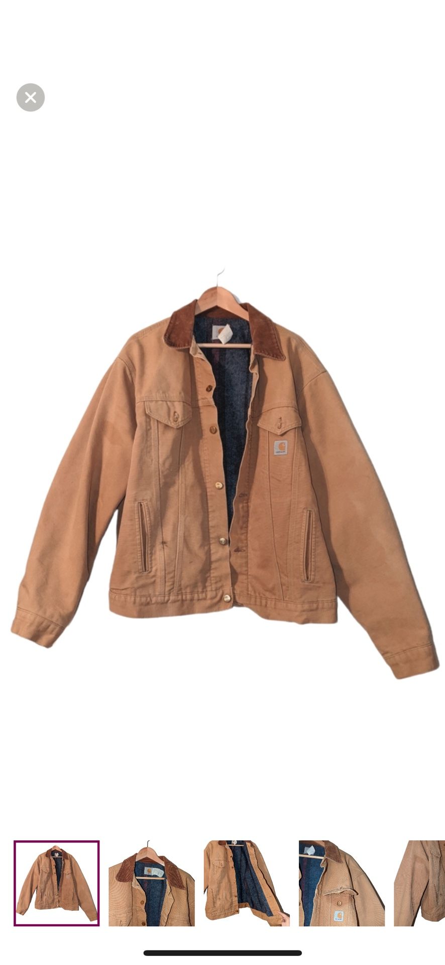 CARHARTT TRUCKER JACKET “Rare!”