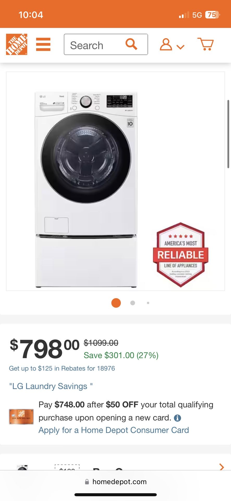 LG Smart Front Load Washer & dryer for Sale in Bakersfield, CA OfferUp