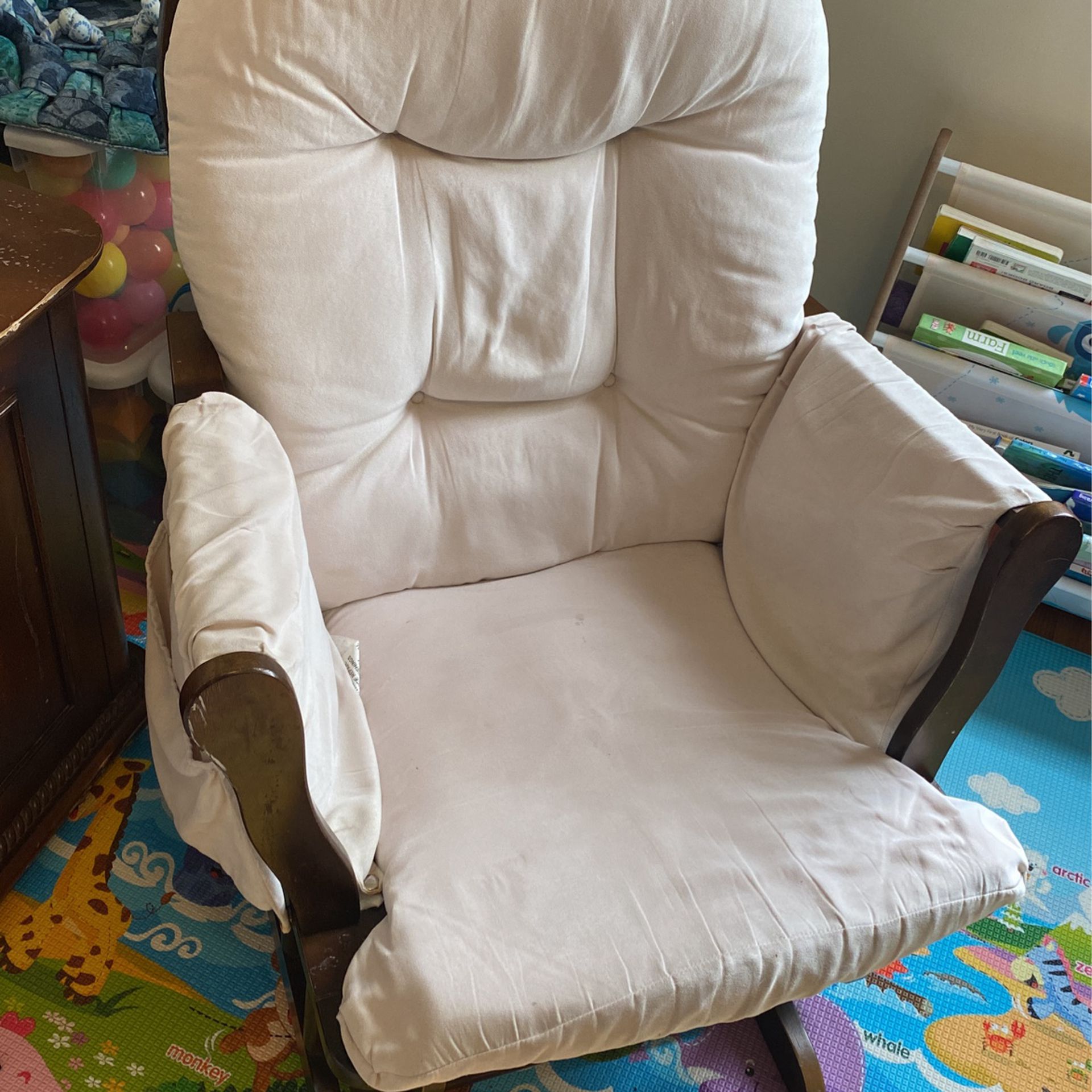 Nursery Glider Rocking Chair