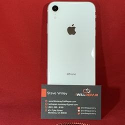 Apple iPhone XR White 64GB AT&T $390