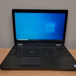 Dell Latitude E5570 i5 256SSD 12 GB Memory 