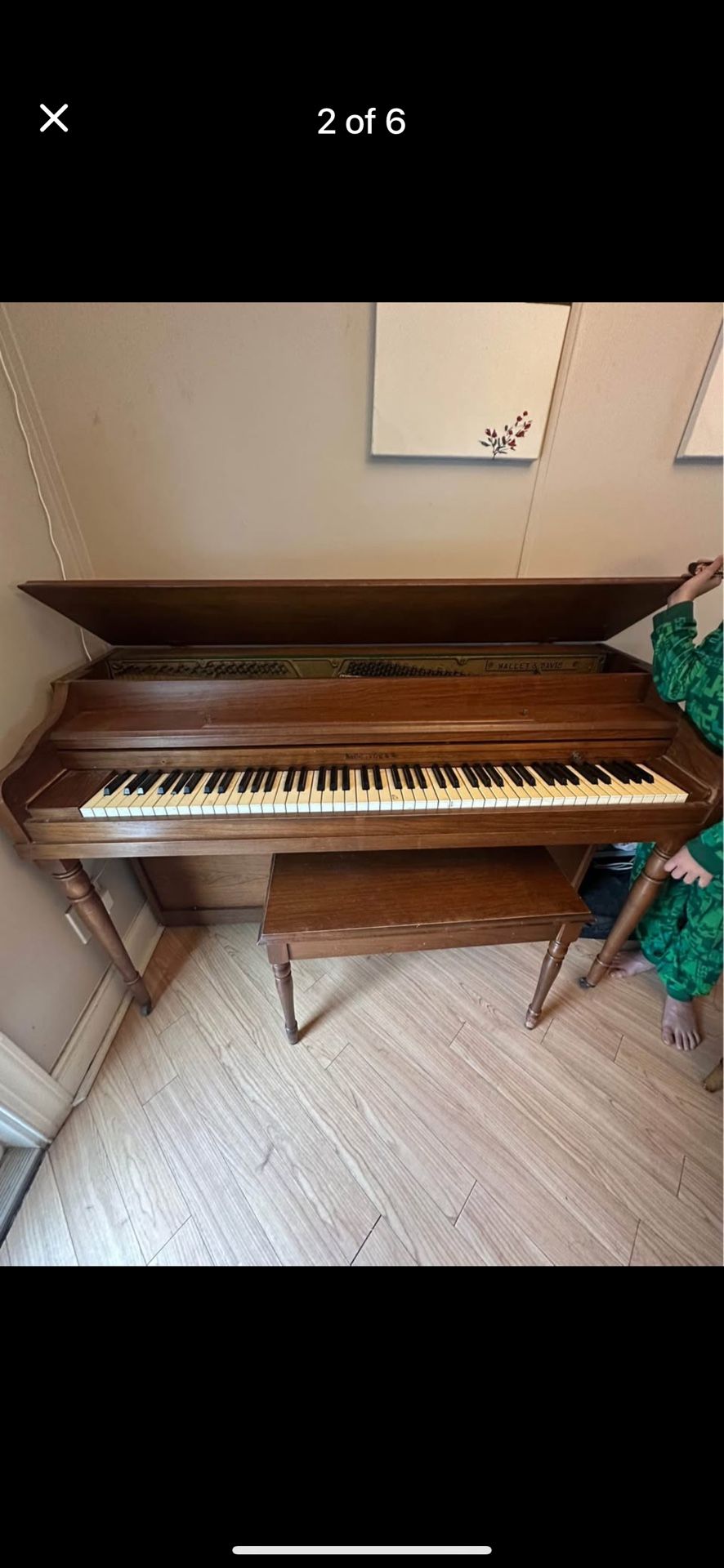 Hallet And Davis Piano