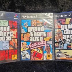 PS2 GTA GAMES