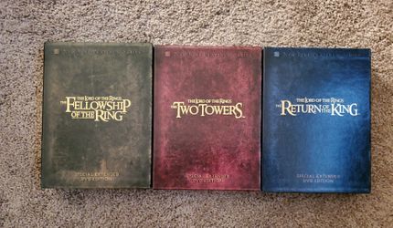 The Lord of the Rings on Dvd