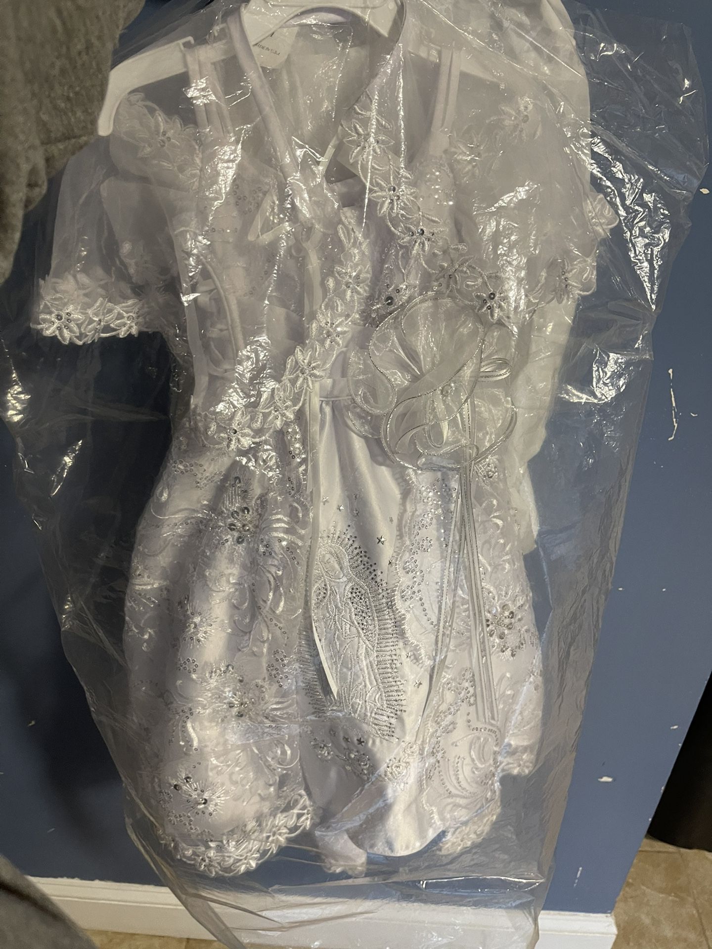 Baby Girl Baptism Dress Size 1