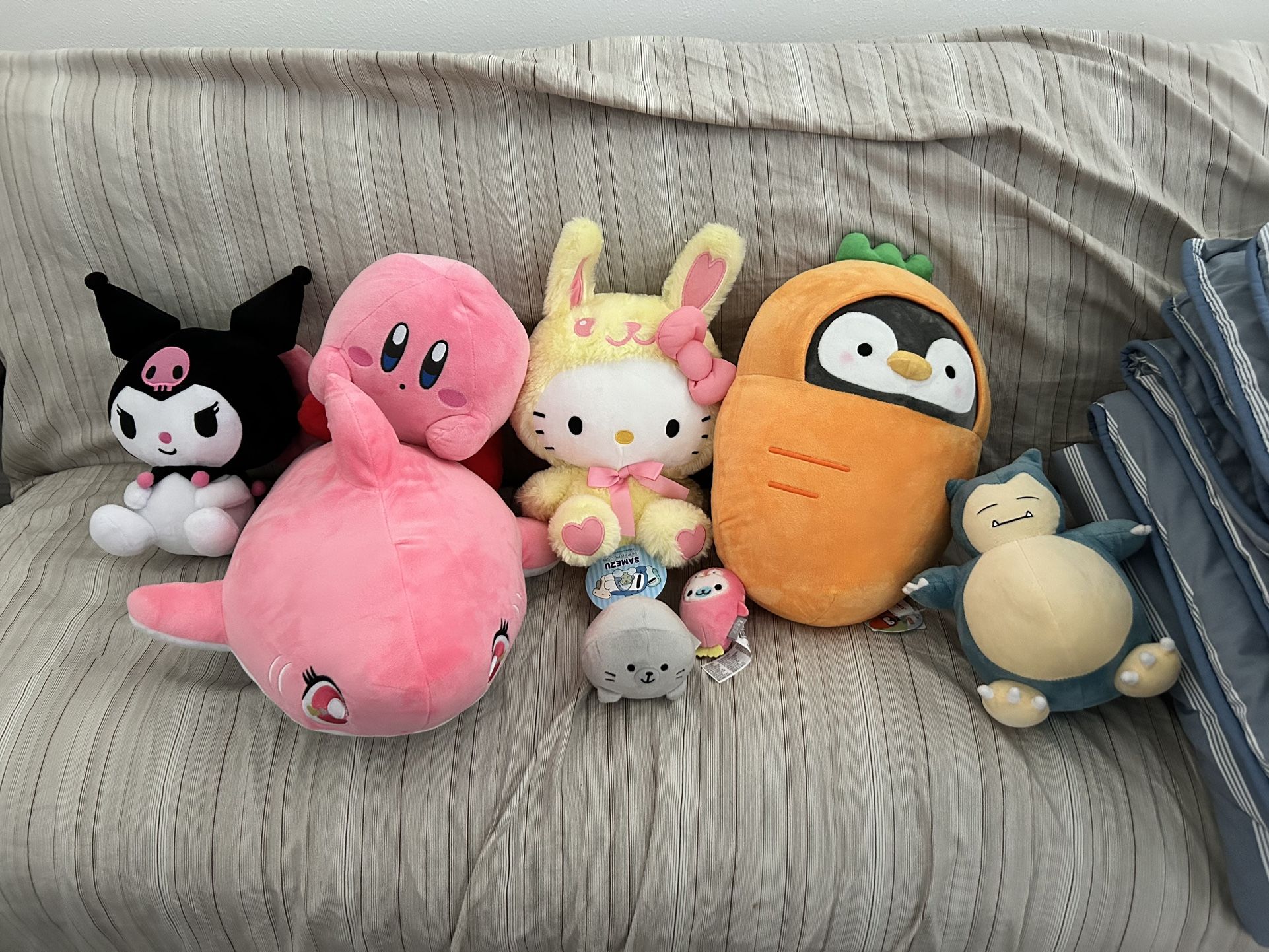 Sm-lg Japan Plushie Bundle