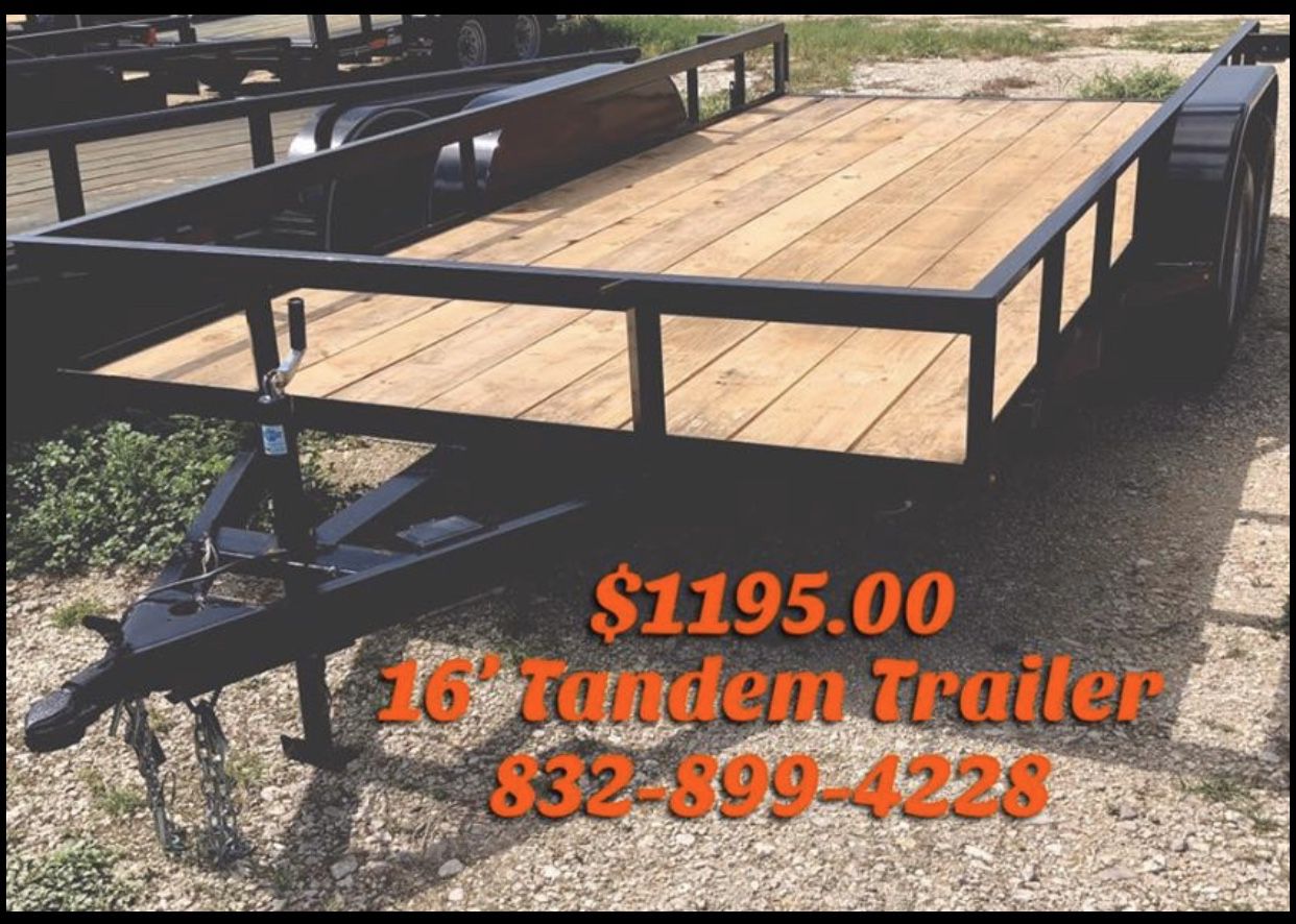 16x76 Utility Trailer for Sale - Trailers For Sale