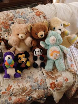 Vintage Stuffed Animals 