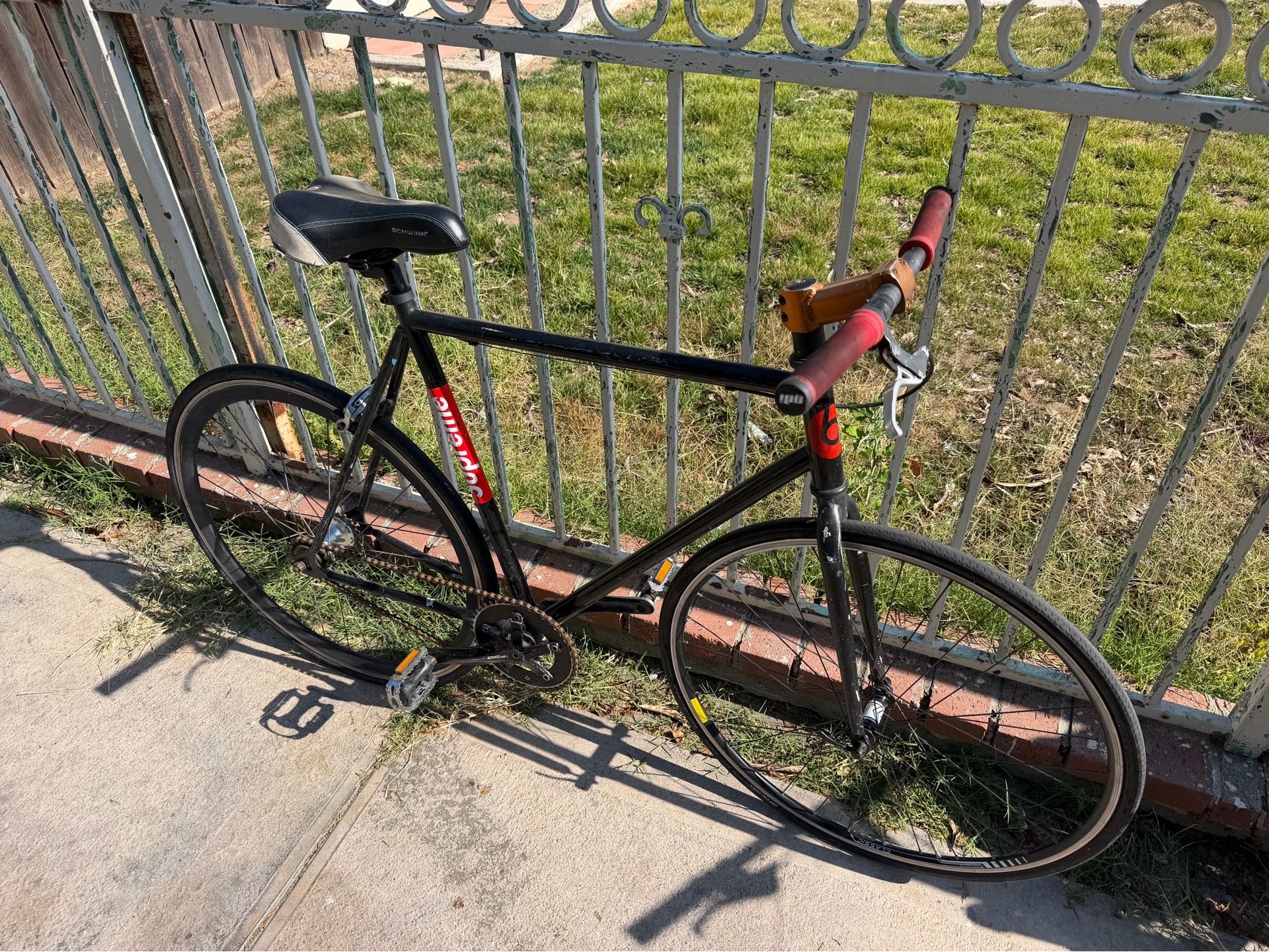 Fixie bicycle