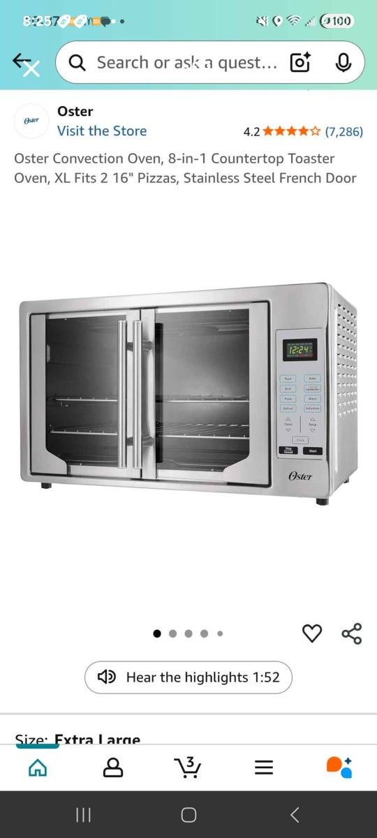 Oster Convection Toaster Oven